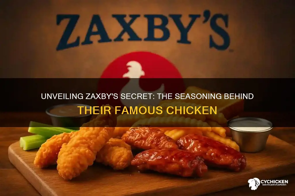 what seasoning is on zaxby