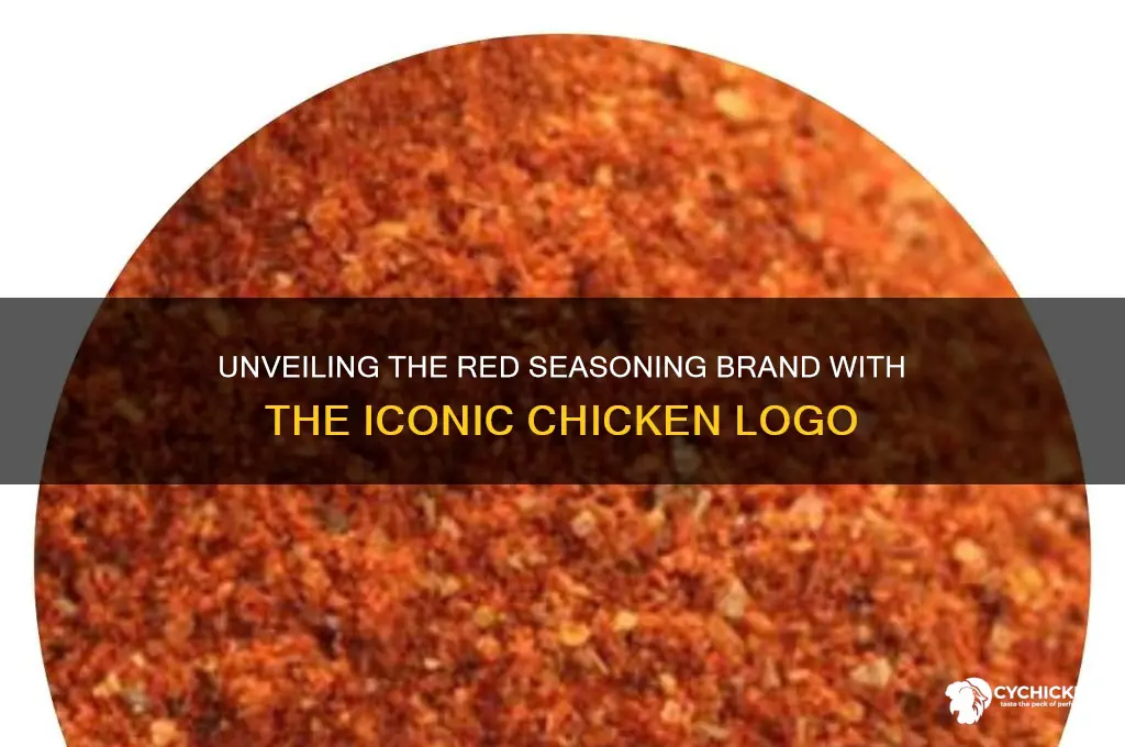 what seasoning is red with a chicken logo