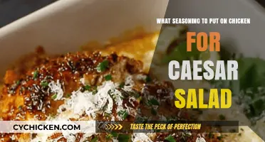 Elevate Your Caesar Salad: The Perfect Chicken Seasoning Blend