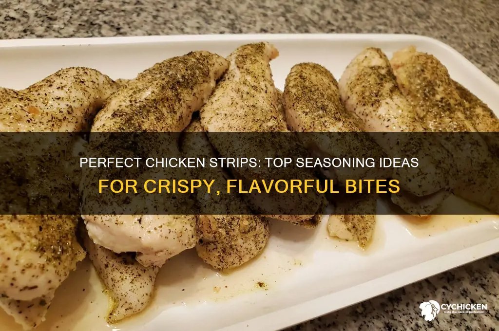 what seasoning to put on chicken strips