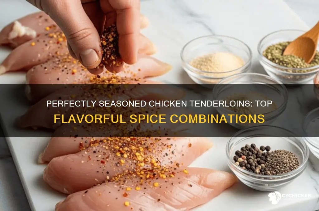 what seasoning to put on chicken tenderloins