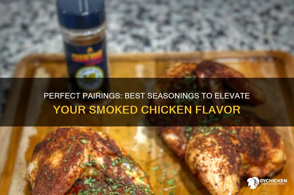 what seasoning to put on smoked chicken
