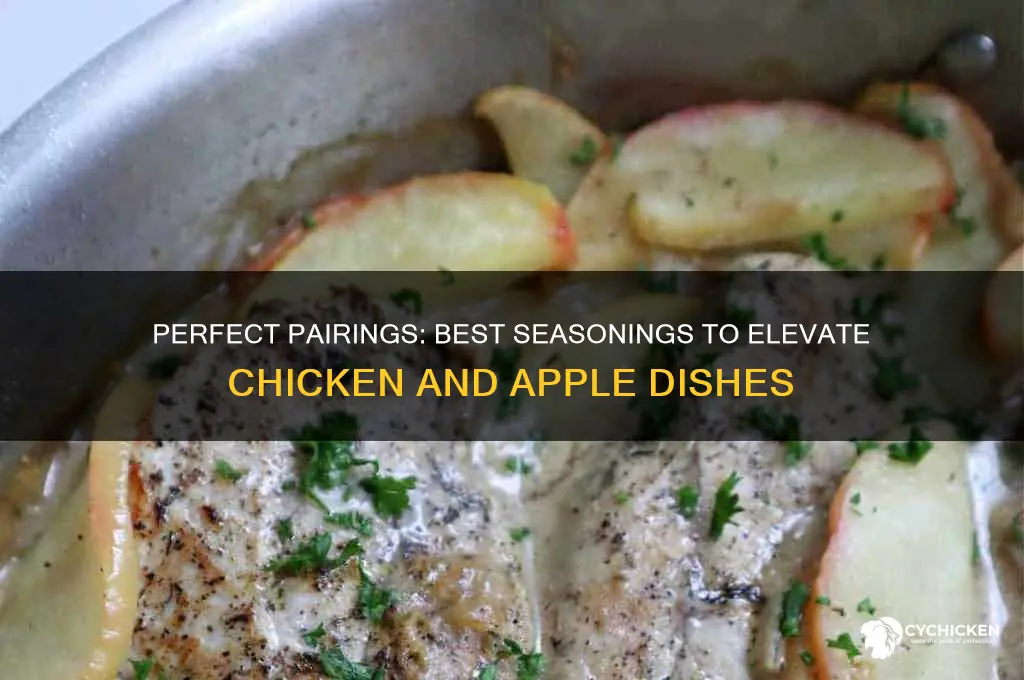 what seasonings go with chicken and apples