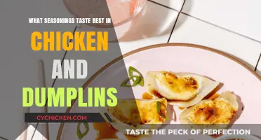 Perfect Chicken and Dumplings: Top Seasonings for Flavorful Comfort Food