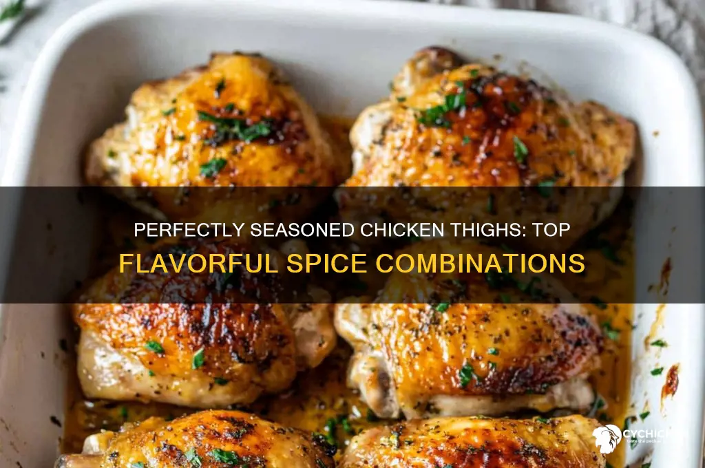 what seasonings to put on chicken thighs