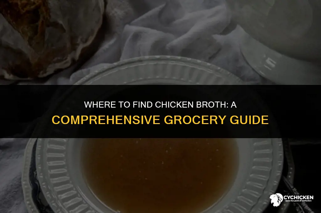 what section is chicken broth in