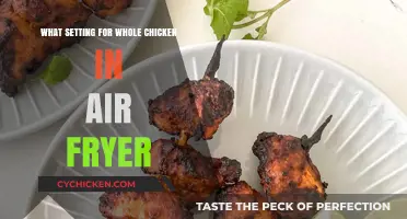 Crispy and Juicy: The Perfect Air Fryer Settings for Whole Chicken