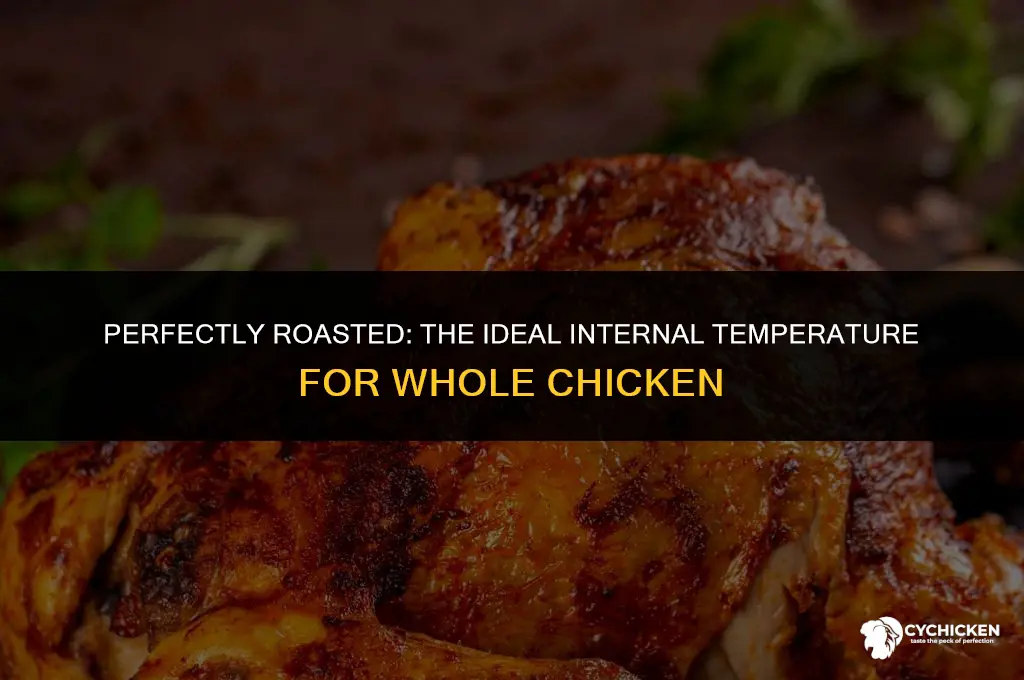 what should a whole chicken be cooked to