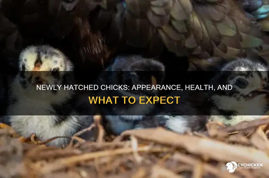 what should chicks look like after they hatch