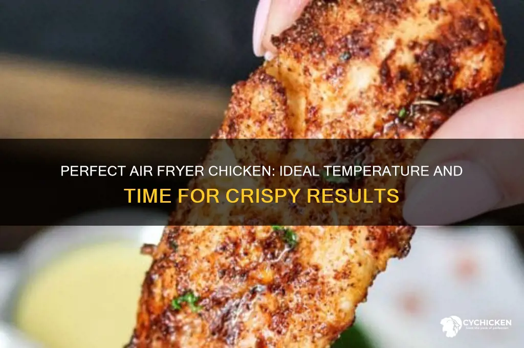 what should i air fryer my chicken at