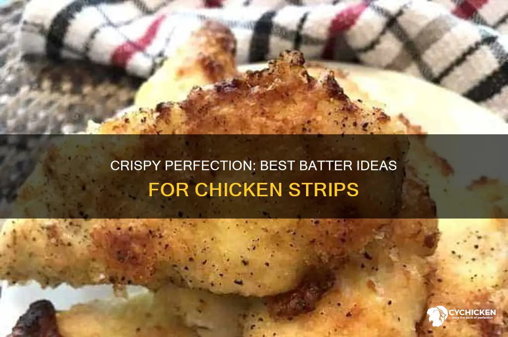 what should i batter my chicken strips with