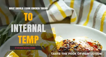 Perfect Chicken Thighs: Ideal Internal Temperature for Juicy Results