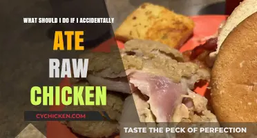 Immediate Steps After Consuming Raw Chicken