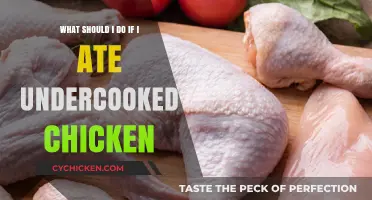 How to Recover from Eating Undercooked Chicken
