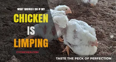 Treating a Limping Chicken: First Aid Essentials