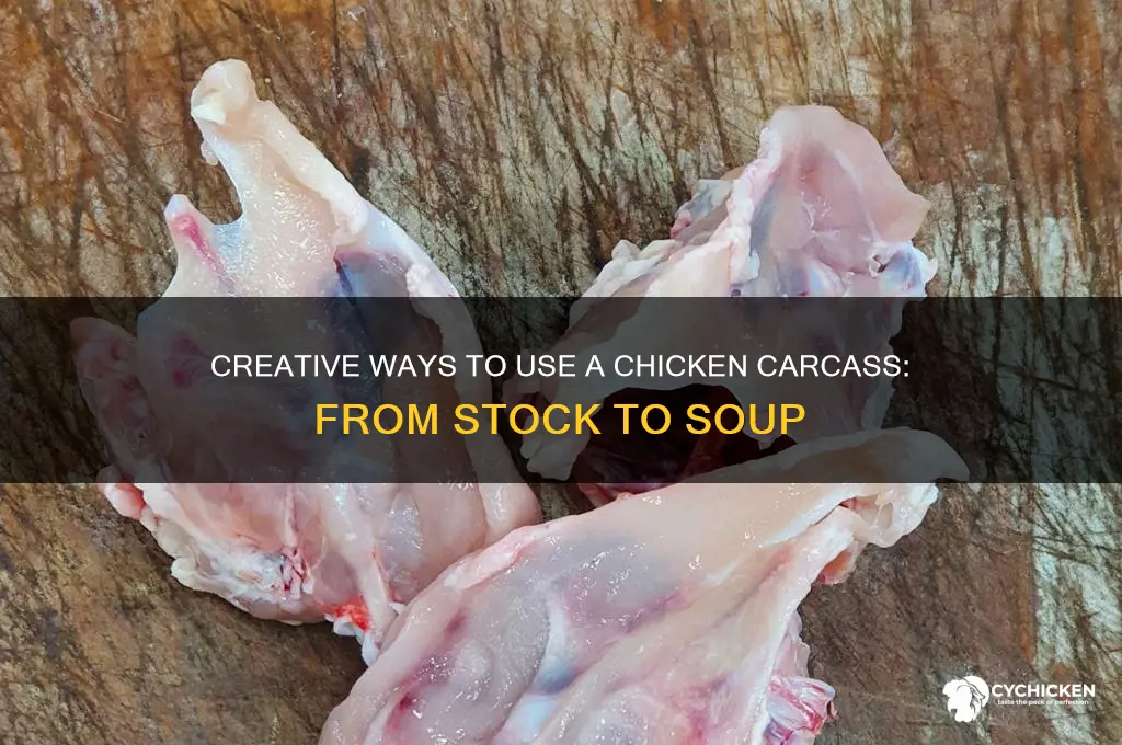 what should i do with a chicken carcass