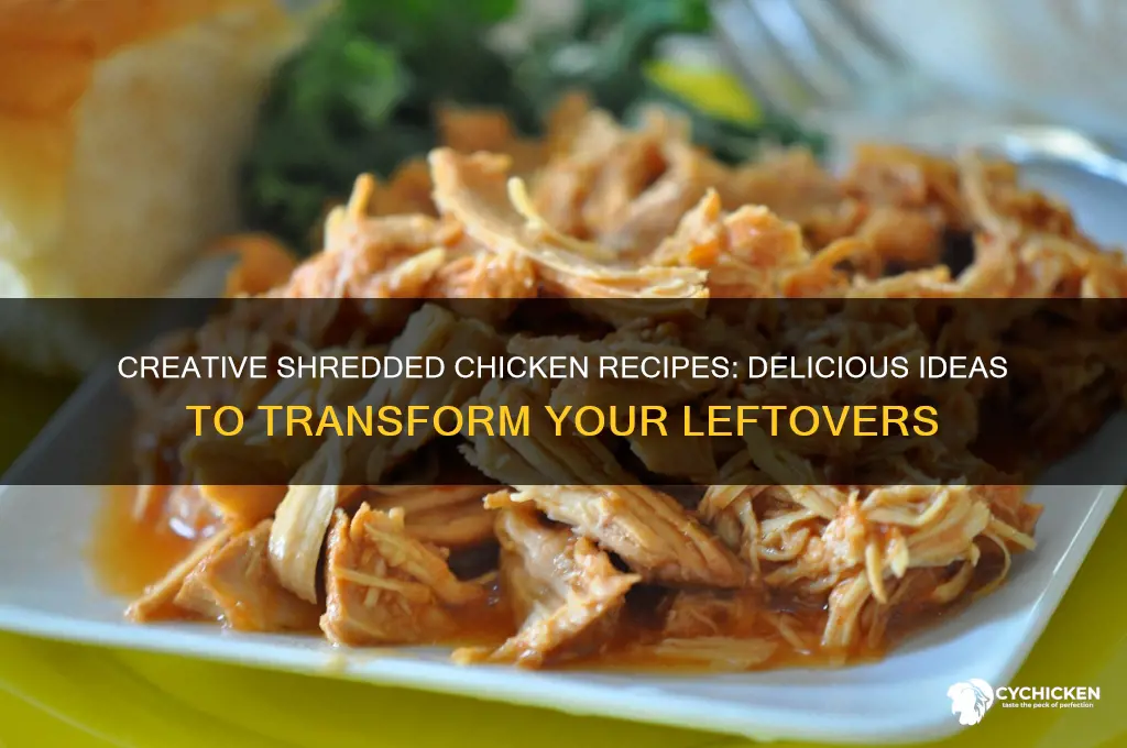 what should i do with shredded chicken