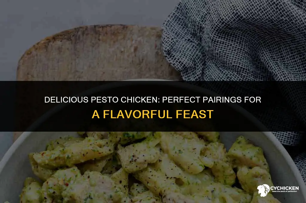 what should i serve with pesto chicken