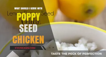 Delicious Poppy Seed Chicken: Perfect Pairings for a Flavorful Feast
