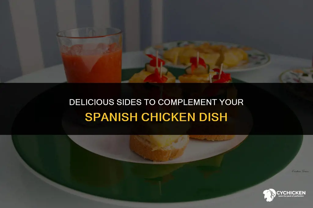 what should i serve with spanish chicken