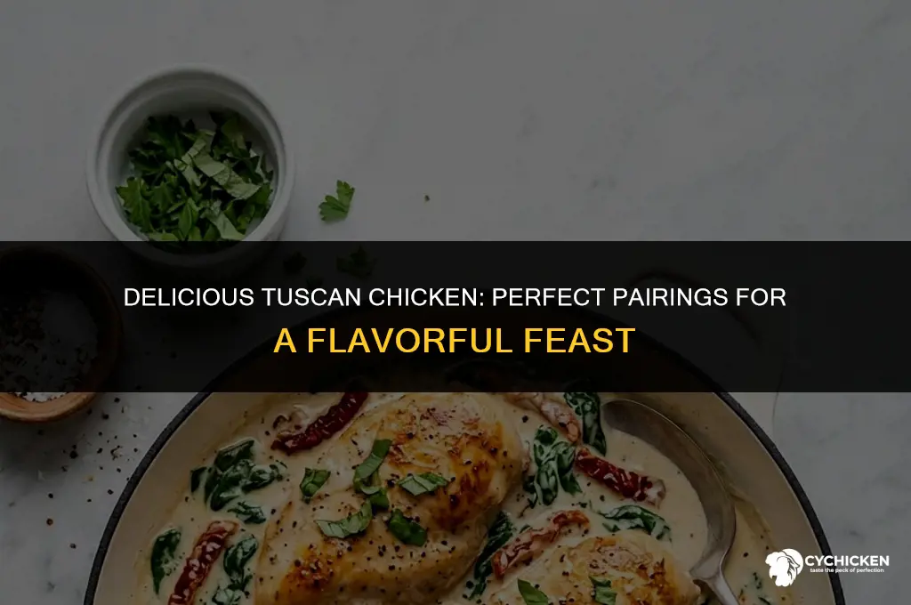 what should i serve with tuscan chicken