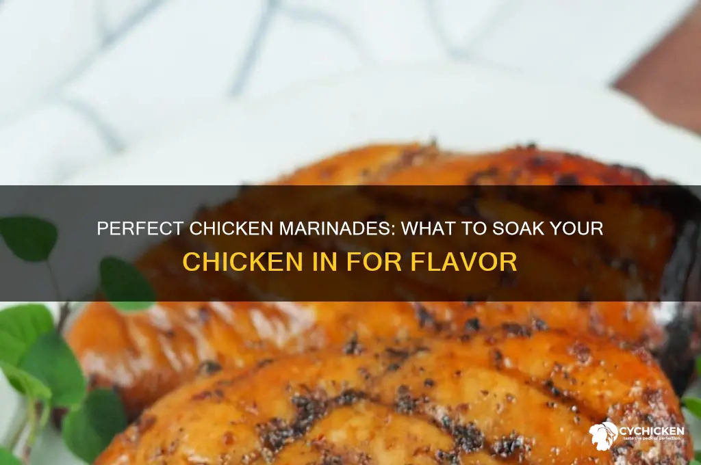 what should i soak my chicken in