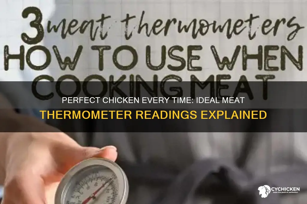 what should meat thermometer read for chicken