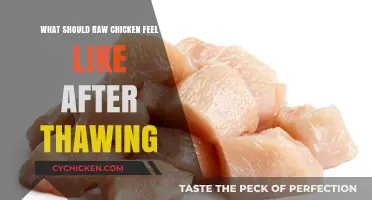 Thawed Raw Chicken Texture: What to Expect After Defrosting