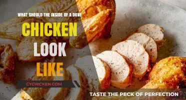 Perfectly Cooked Chicken: What the Inside Should Look Like