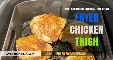 Perfect Air Fryer Chicken Thighs: Ideal Internal Temperature Guide