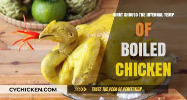 Perfectly Safe Boiled Chicken: Ideal Internal Temperature Guide