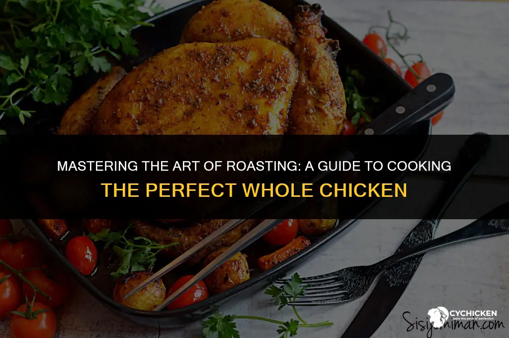 what should the internal you cook a whole chicken