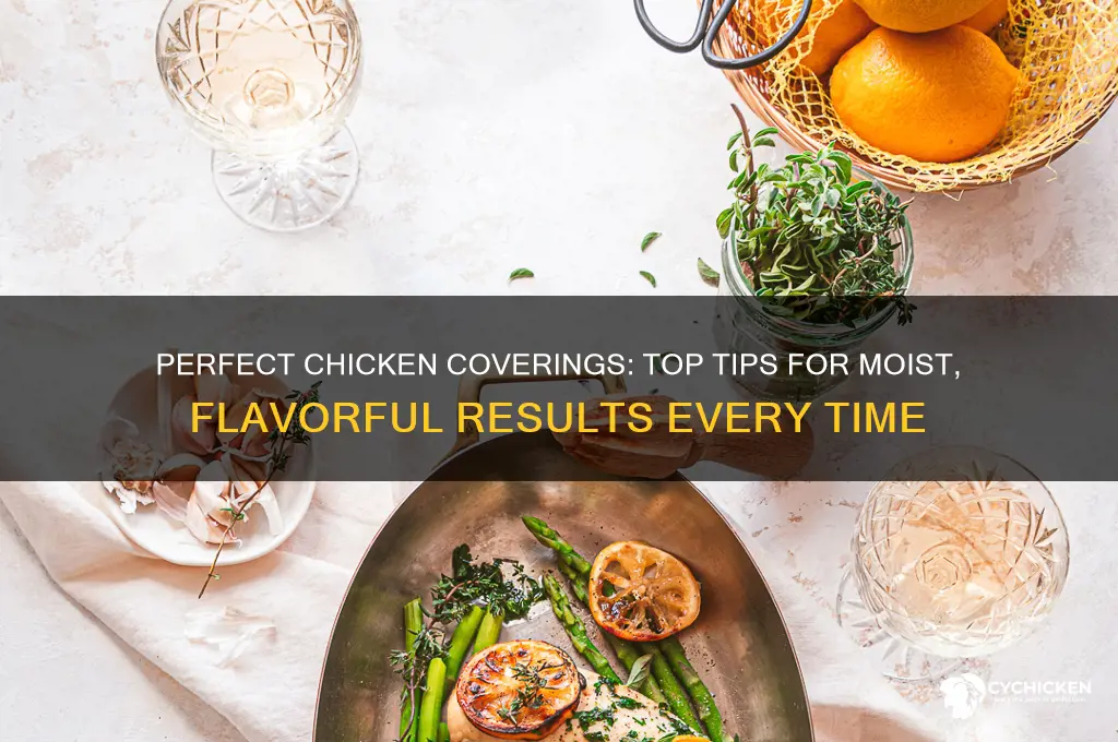 what should you cover the chicken with
