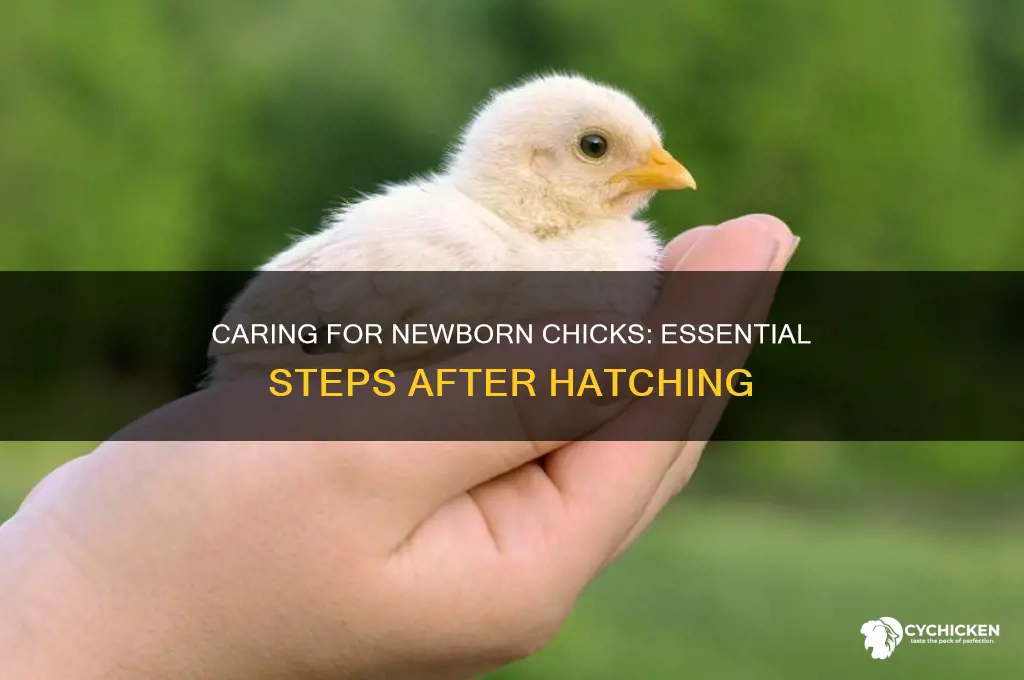 what should you do if a chick hatches