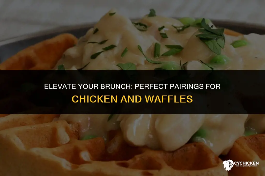 what should you serve with chicken and waffles