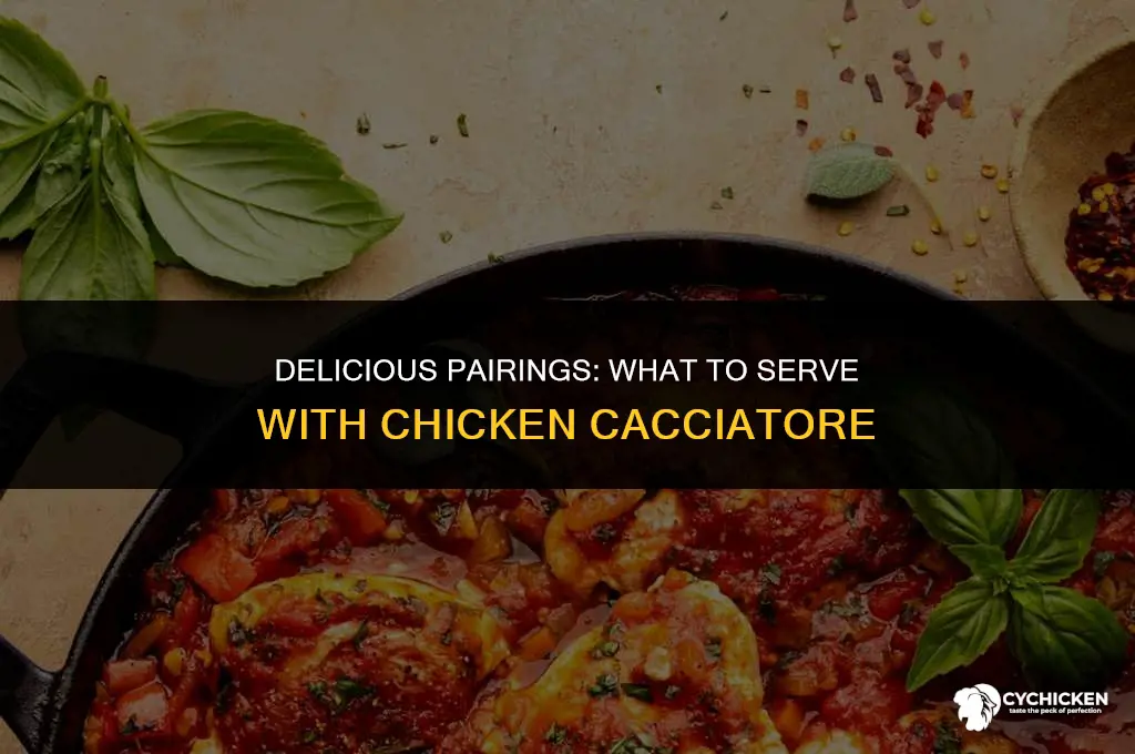 what should you serve with chicken cacciatore