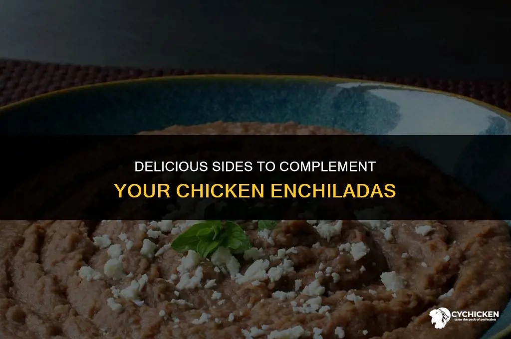 what should you serve with chicken enchiladas