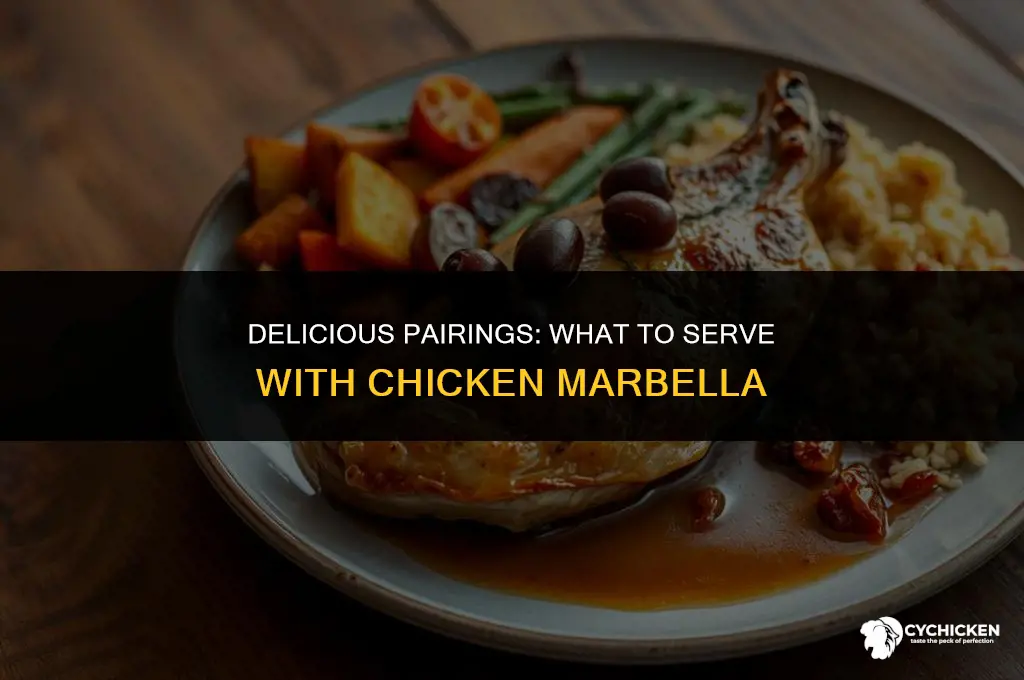 what should you serve with chicken marbella