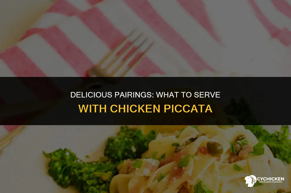 what should you serve with chicken piccata