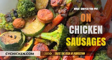 Delicious Toppings: Elevate Your Chicken Sausages with These Tasty Ideas