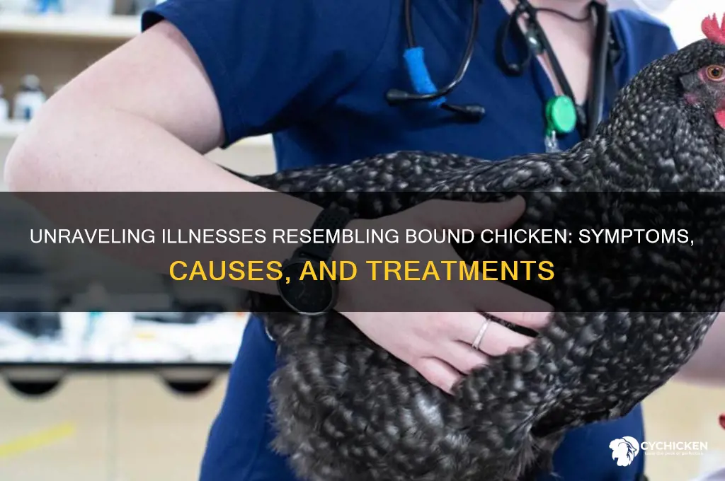 what sickness is similar to bound chicken