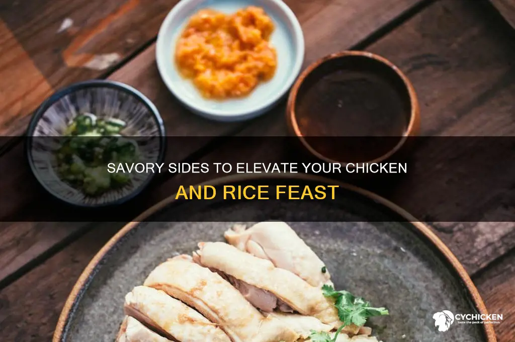 what side dish goes well with chicken and rice