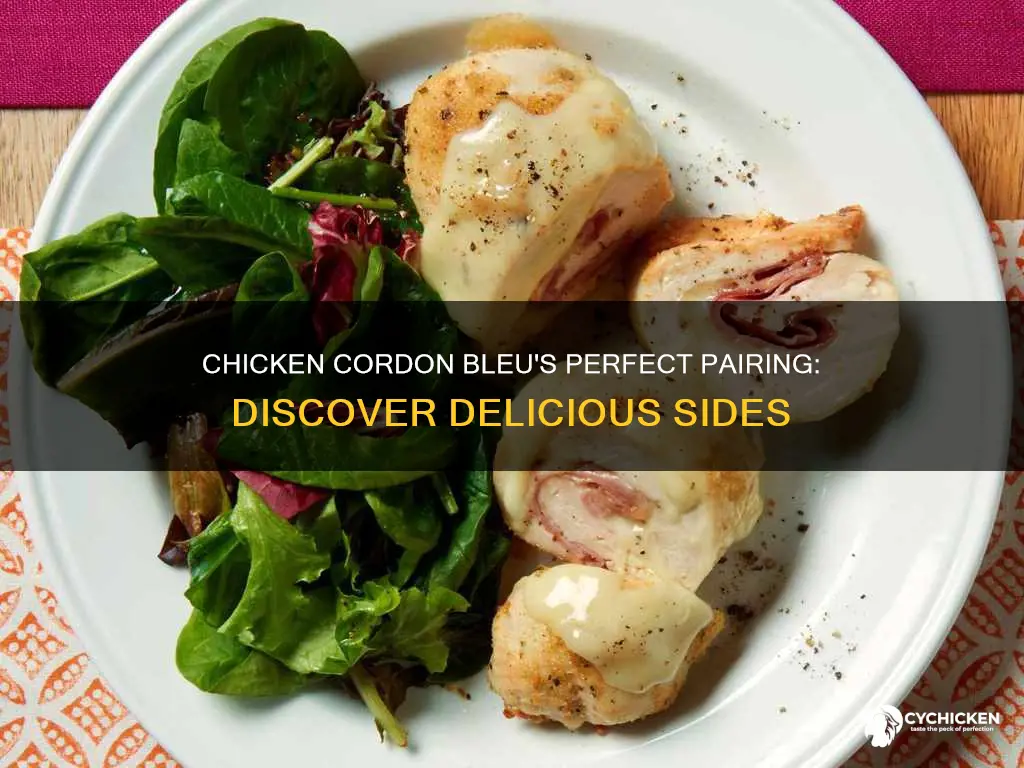 what side dish goes well with chicken cordon bleu