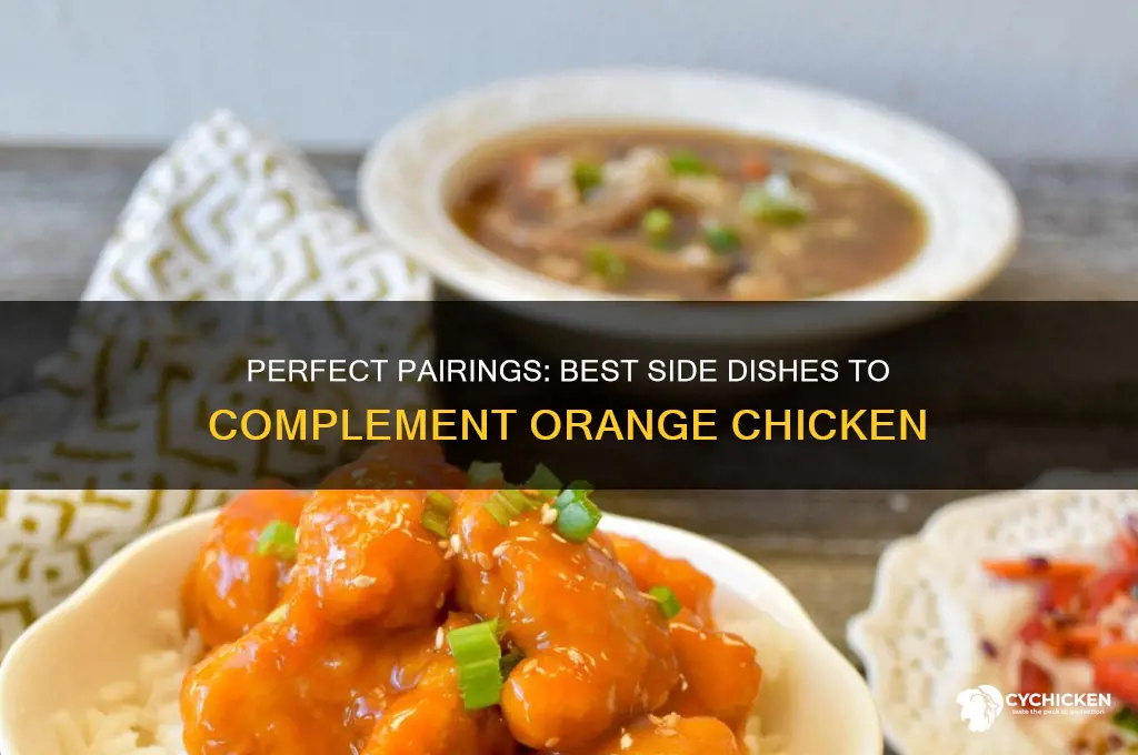 what side dish goes well with orange chicken
