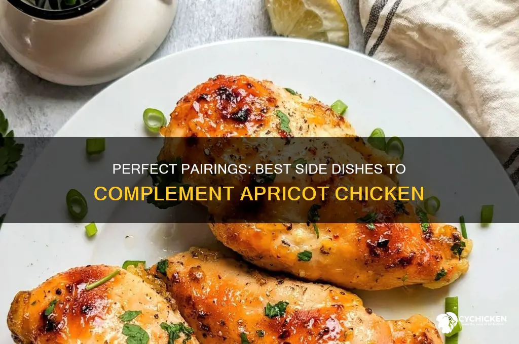 what side dish goes with apricot chicken