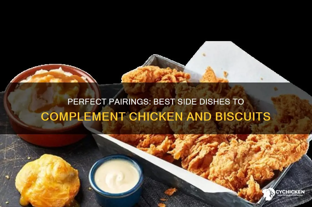 what side dish goes with chicken and biscuits