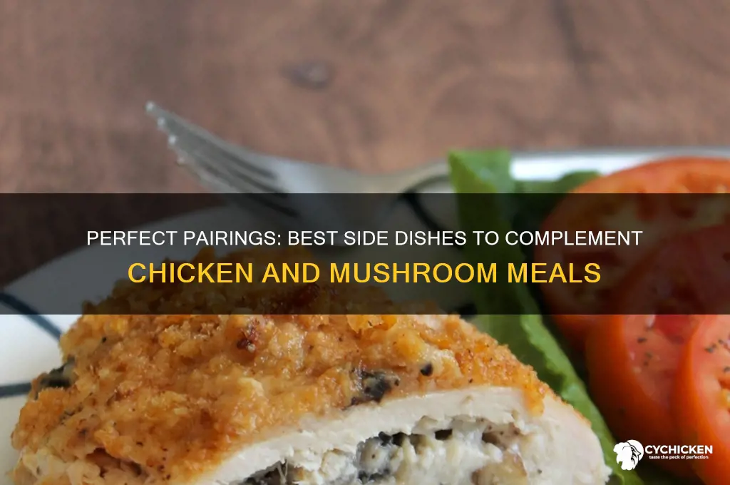 what side dish goes with chicken and mushroom