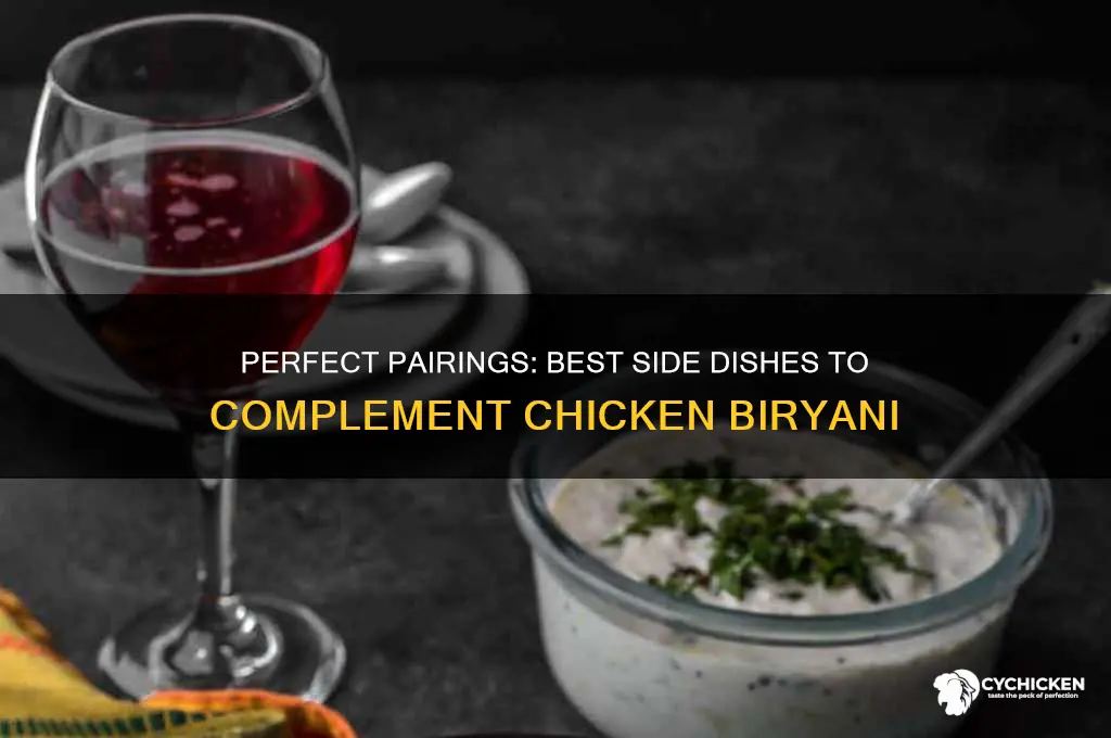 what side dish goes with chicken biryani