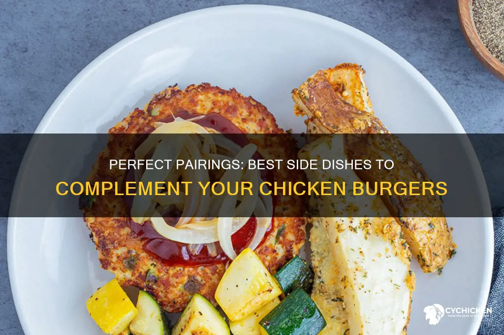 what side dish goes with chicken burgers