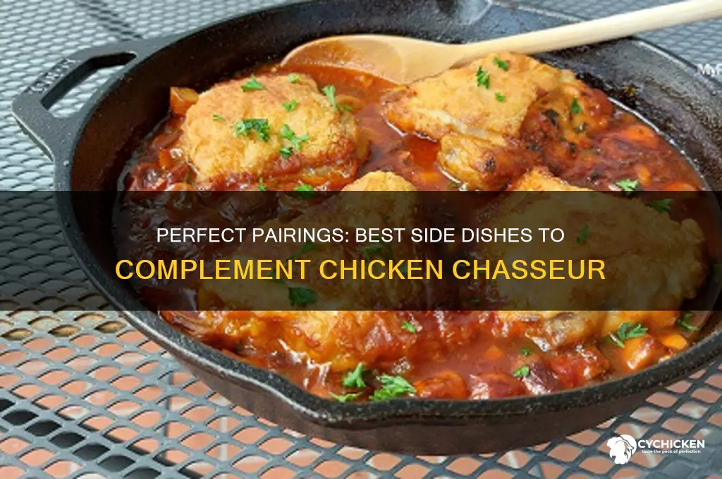 what side dish goes with chicken chasseur